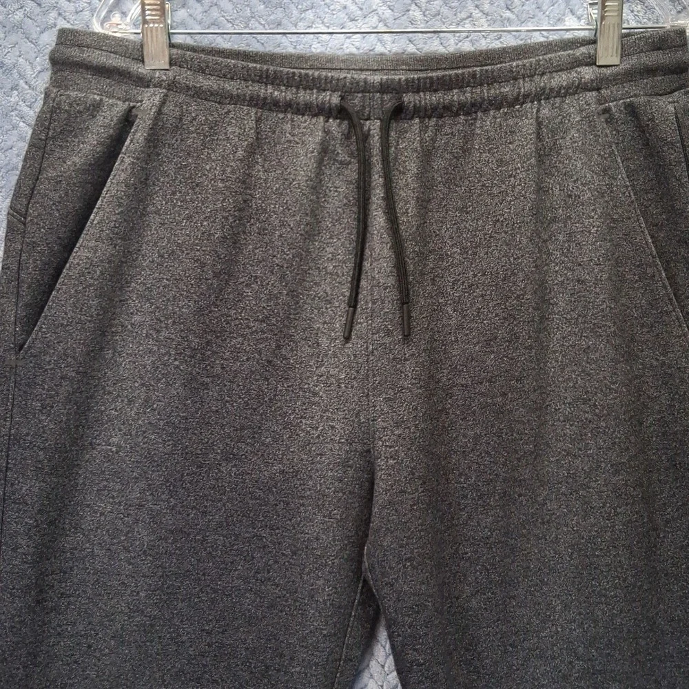 Old Navy Active Dynamic Fleece Joggers Mens Large Gray 4-Way Stretch Sweatpants
